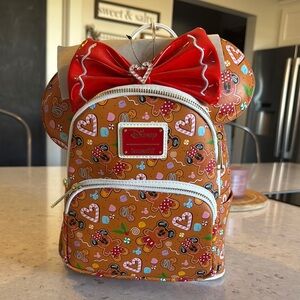NWT Limited Edition Disney Gingerbread Loungefly with ears